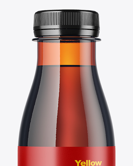 Amber Bottle Mockup