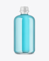 Clear Glass Bottle Mockup