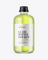 Clear Glass Bottle Mockup Clear Glass Bottle Mockup