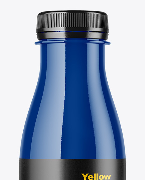 Glossy Bottle Mockup