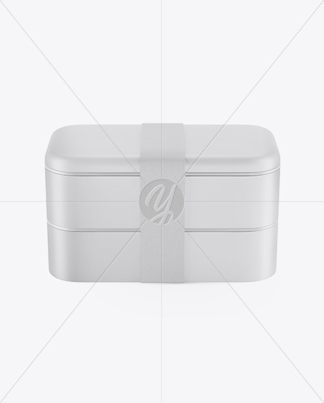 Matte Lunch Box Mockup