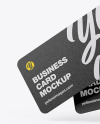 Kraft Business Cards Mockup