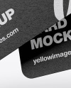 Kraft Business Cards Mockup