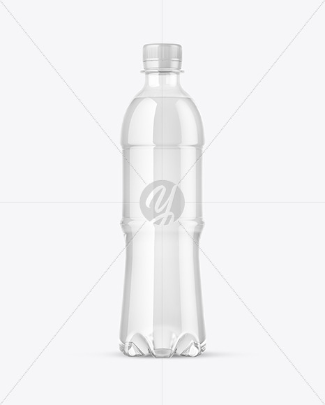 Clear PET Bottle Mockup