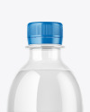 Clear PET Bottle Mockup