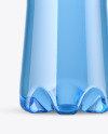 Blue PET Bottle Mockup