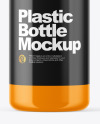 Glossy Cosmetic Bottle with Pump Mockup