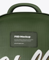 Backpack Mockup - Front View