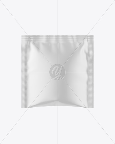 Glossy Sachet Mockup