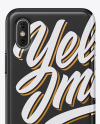 iPhone X Glossy Case Mockup