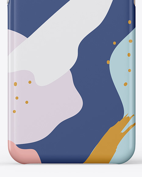 iPhone X Glossy Case Mockup