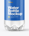 500ml PET Water Bottle Mockup