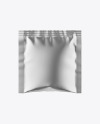 Metallic Sachet Mockup