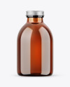 Amber Bottle Mockup