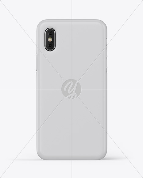 iPhone X Matte Case Mockup