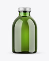 Green Bottle Mockup