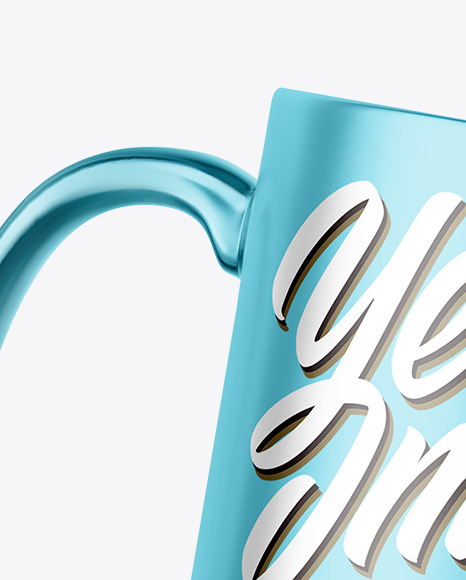 Metal Mug Mockup