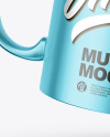 Metal Mug Mockup