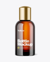 Amber Bottle Mockup