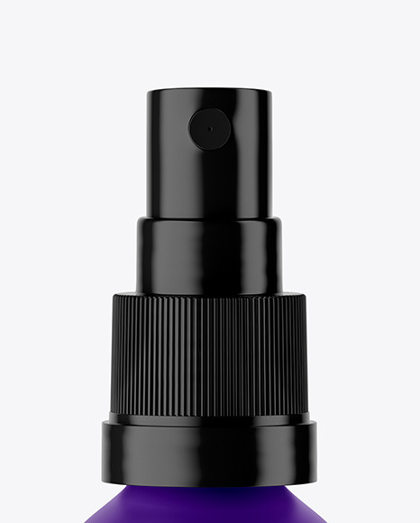 Matte Spray Bottle Mockup