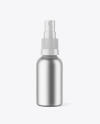 Metallic Spray Bottle Mockup