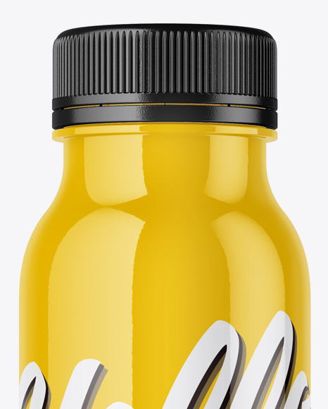 Glossy Bottle Mockup