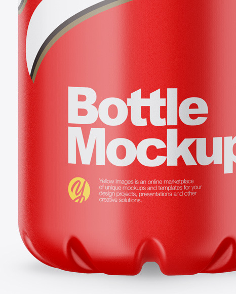 Matte Bottle Mockup