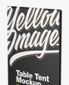 Plastic Table Tent Mockup