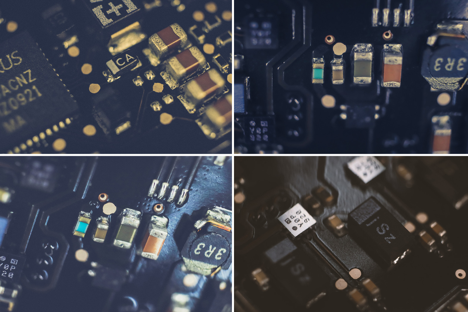 50 Microchip Macro Backgrounds