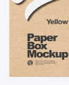 Kraft Paper Box Mockup