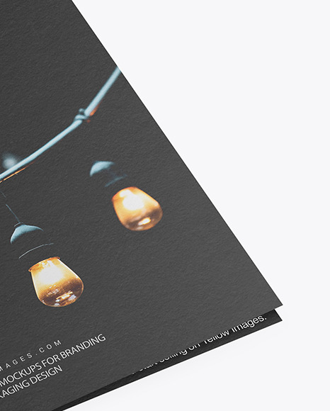 Textured Brochure Mockup