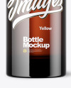 Amber Bottle Mockup Amber Bottle Mockup