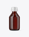 Amber Glass Bottle Mockup Amber Glass Bottle Mockup