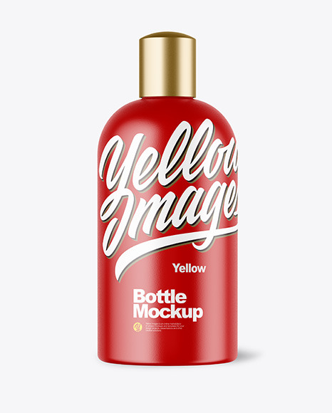 Matte Bottle Mockup - Bottle mockup