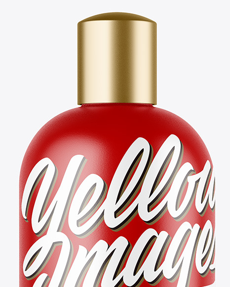 Matte Bottle Mockup Matte Bottle Mockup