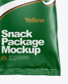 Paper Snack Package Mockup