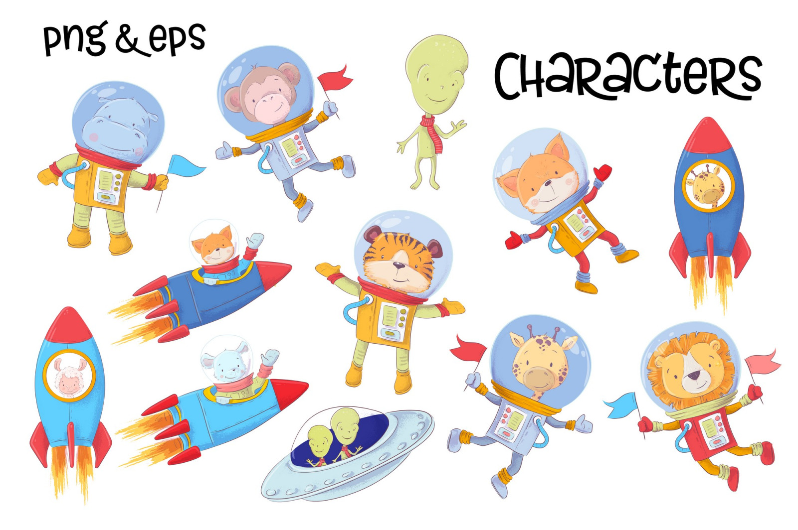 Space – vector clip art