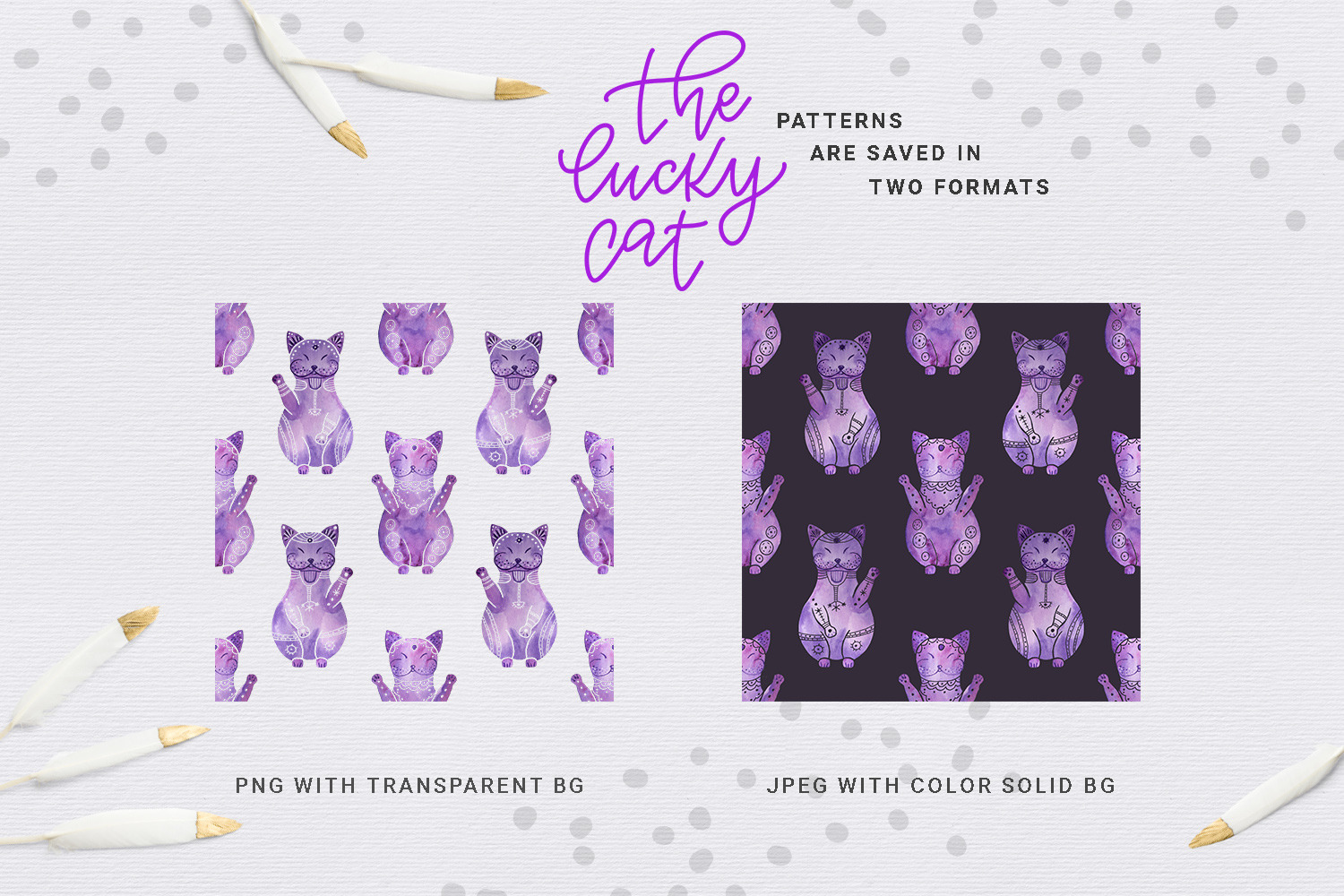 The Lucky Cat - Patterns The Lucky Cat - Patterns