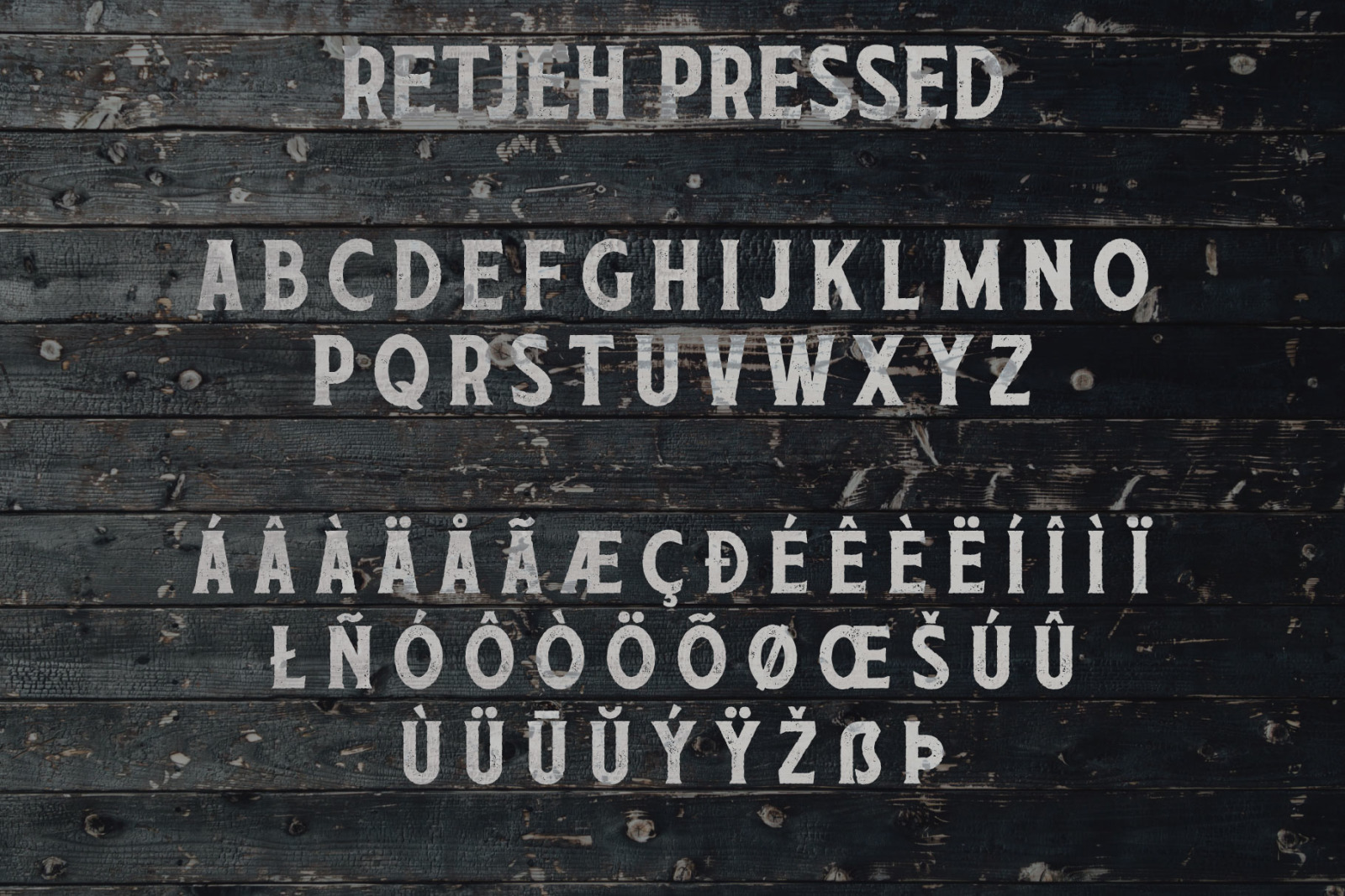 Retjeh Font Retjeh Font