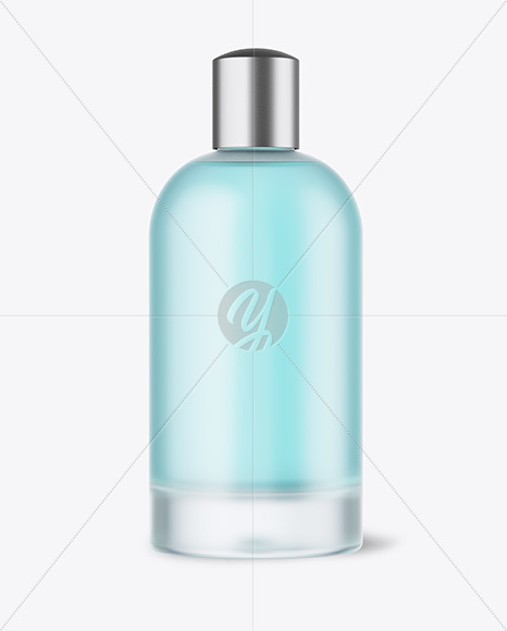 Frosted Bottle Mockup