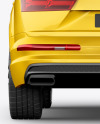 Crossover SUV Mockup - Back View