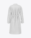 Women's Terry Robe Mockup - Back View