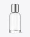 Clear Glass Bottle Mockup