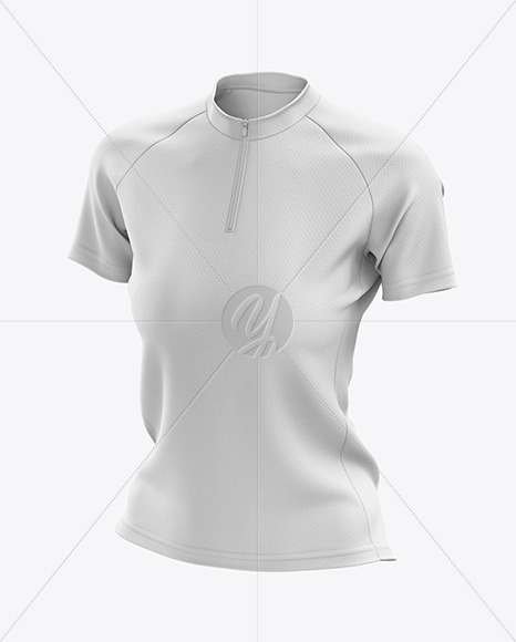 Women’s Cross Country Jersey mockup (Half Side View)