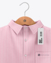 Melange Men&#039;s Shirt on Hanger Mockup