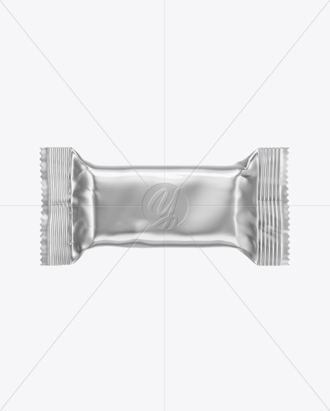 Metallic Snack Bar Mockup