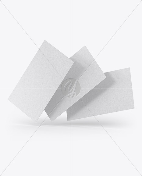 Kraft Business Cards Mockup