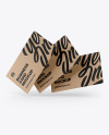 Kraft Business Cards Mockup