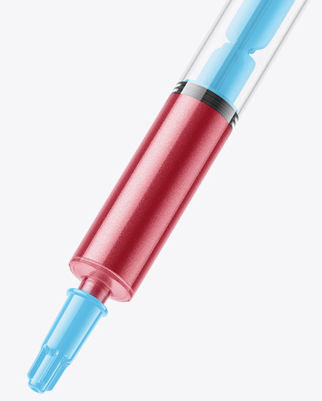 Syringe with Solid Filling Mockup