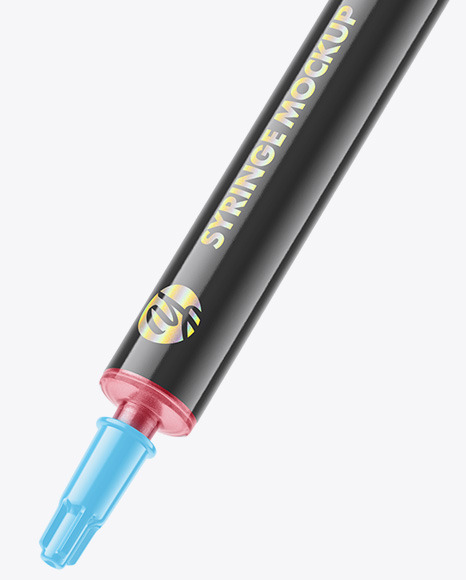 Syringe with Solid Filling Mockup